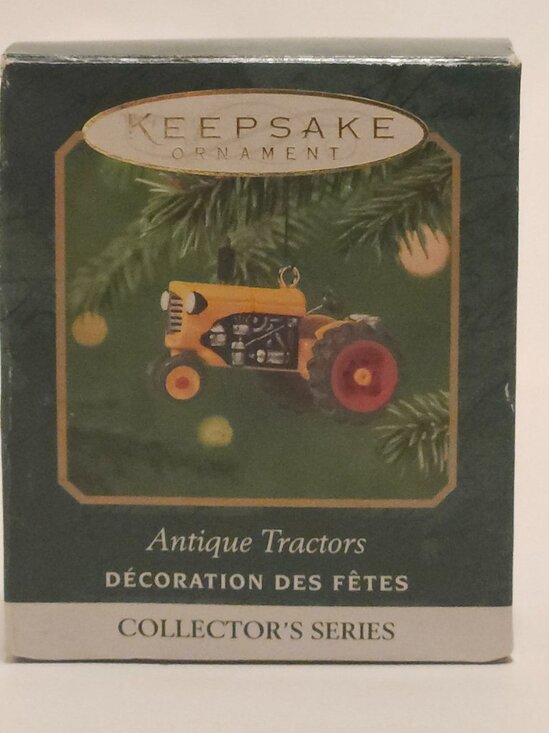 HALLMARK KEEPSAKE ORNAMENT Antique Tractors Series 2001 5th in a Series - Picture 11 of 11